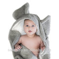 Abrigo extra suave en capucha elefante gris toalla para bebé de bambú Toalla hipoalergénica para recién nacidos Infantes Niños pequeños Niños y niñas,